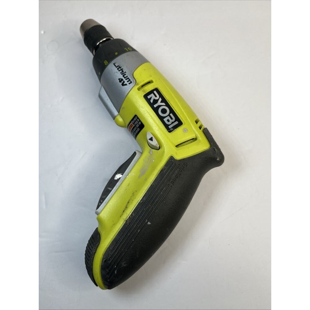 Ryobi 4 Volt Lithium-ion 1/4" Hex Cordless Screwdriver TOOL ONLY